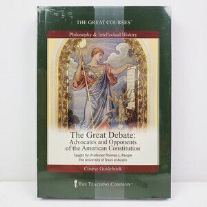 Great Debate Advocates Opponents American Constitution DVDs Guidebook Sealed